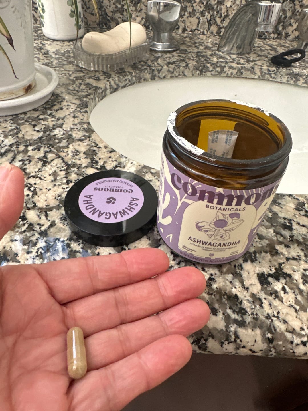 Customer photo review of Ashwagandha Orgánico 5%