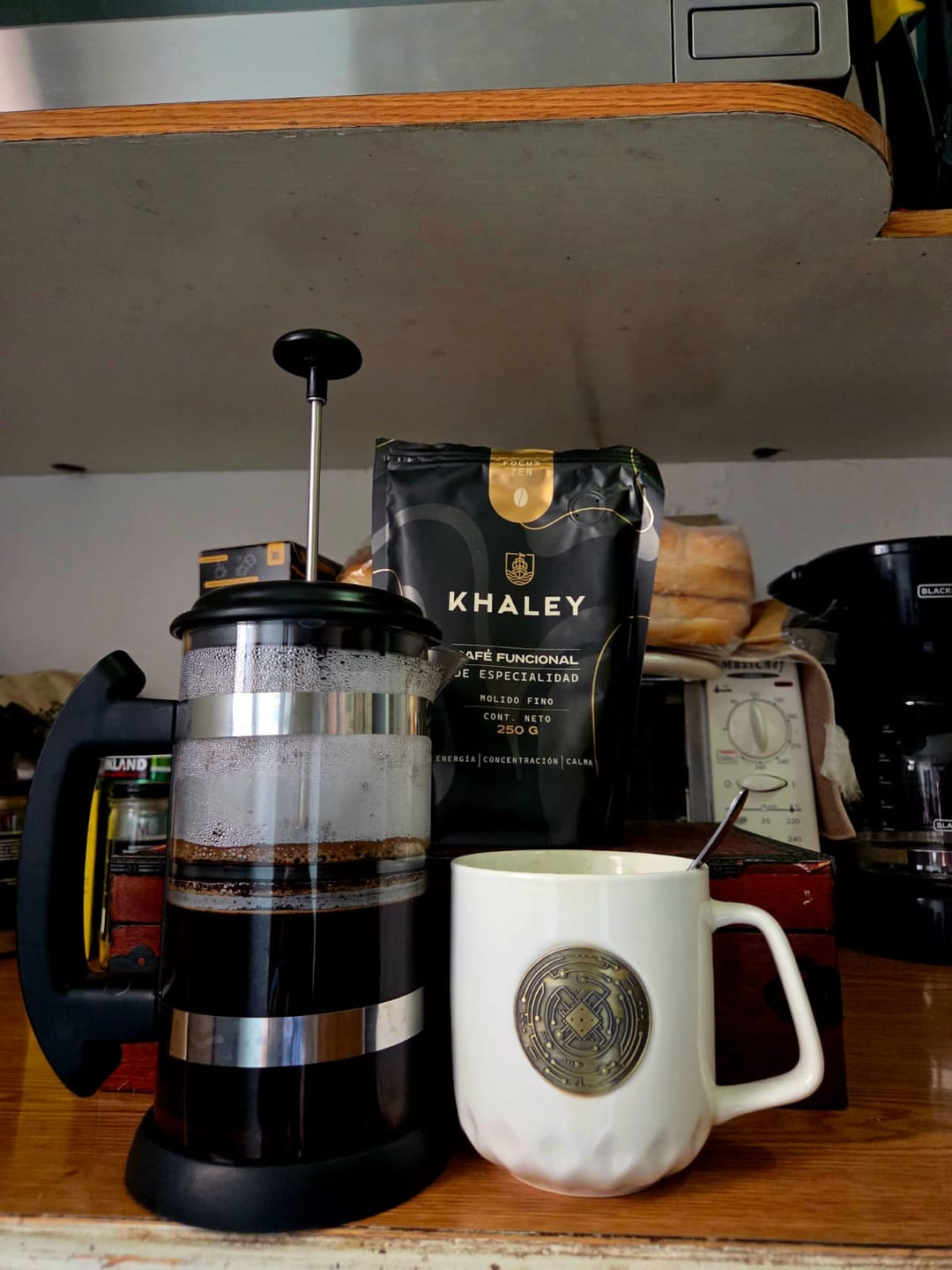 Customer photo review of Café Funcional con Nootrópicos y Adaptógenos