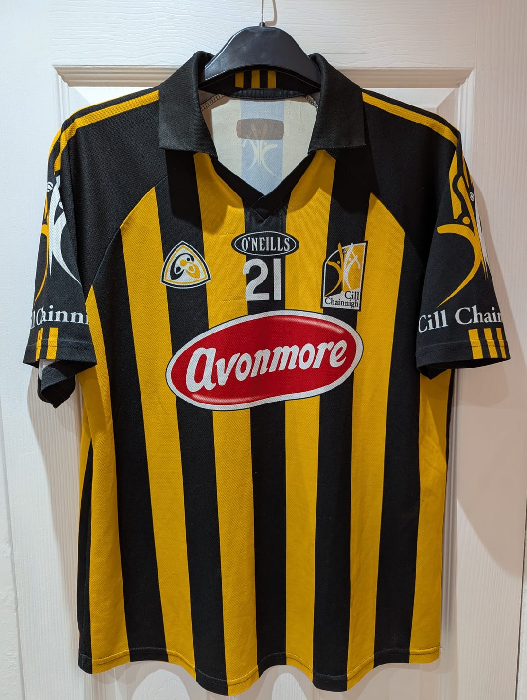 Customer photo review of Match-Worn 2008 Kilkenny GAA Jersey - #21