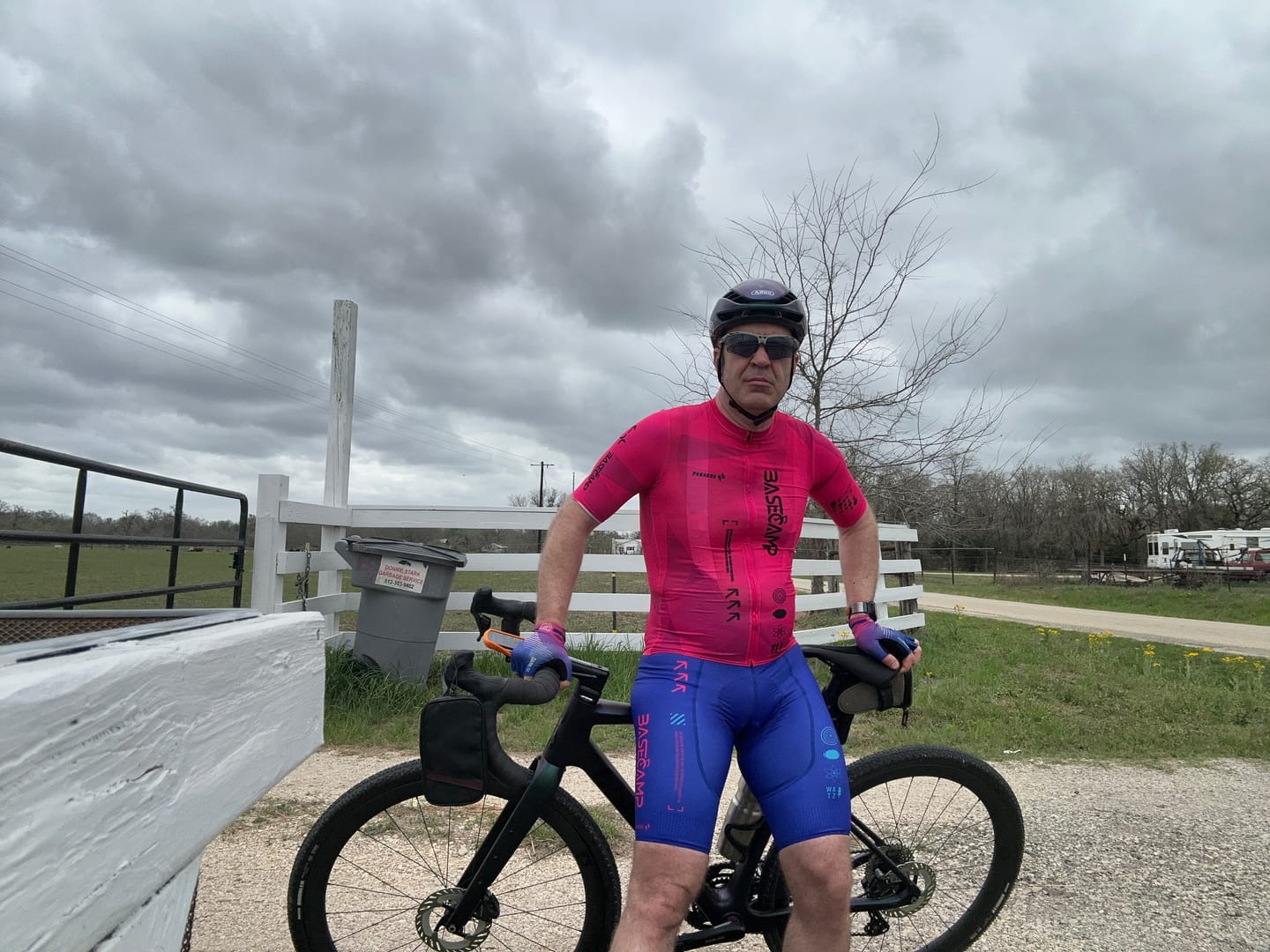 Customer photo review of Basecamp26 - Men's WT 2ND SKIN Bib Short - ($176 after BC Discount) - Speed Cobalt