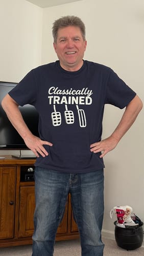 Customer photo review of Classically Trained T-Shirt