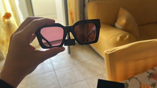 Customer photo review of OFF WHITE - JACKSON OCCHIALI DA SOLE