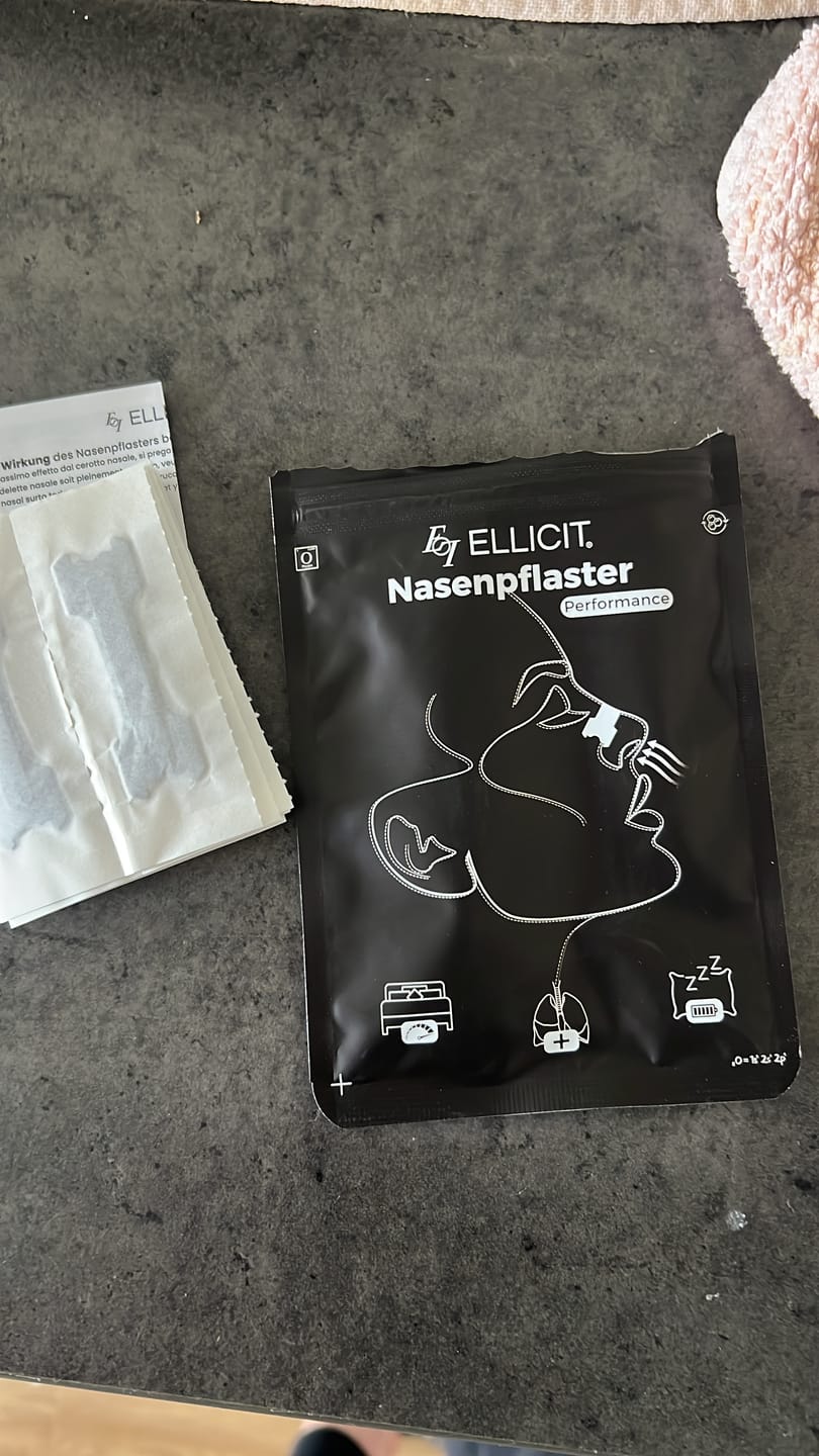 Customer photo review of Nasenpflaster Performance