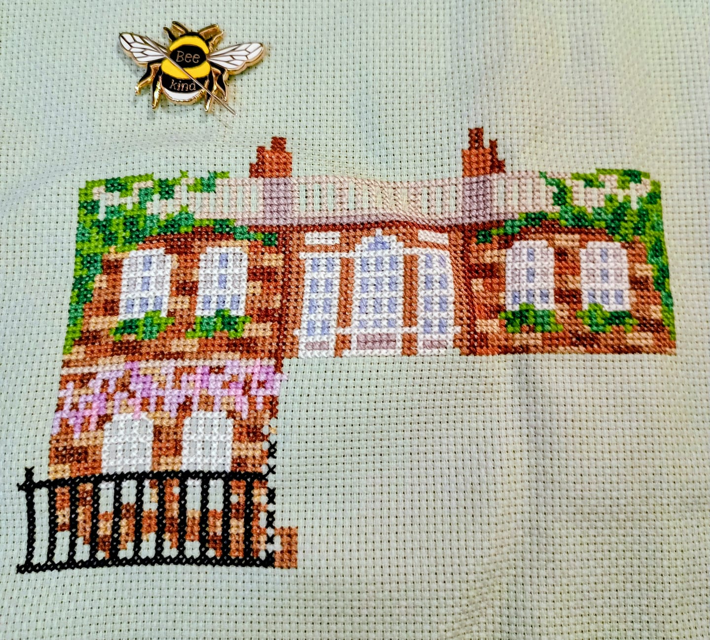 Customer photo review of Song of the Seasons - Cross Stitch Kit
