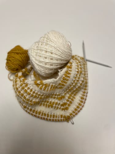 Customer photo review of Seaside Shawl - Patron PDF en Français