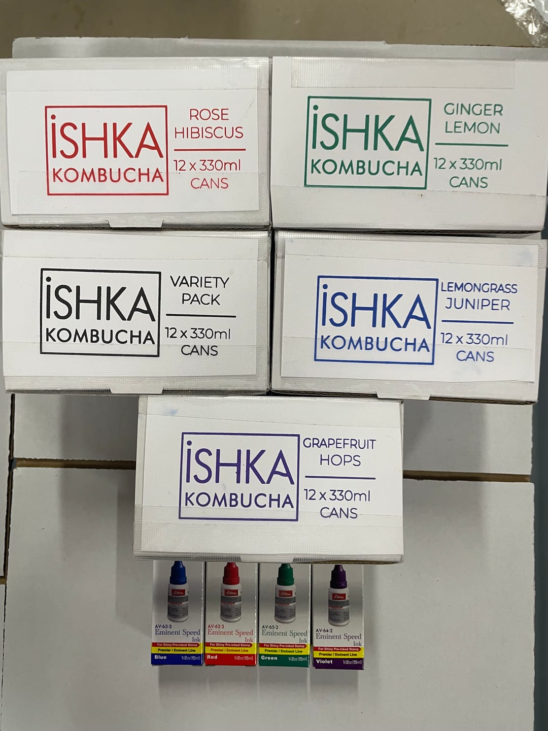 Customer photo review of Pre-Inked Stamps