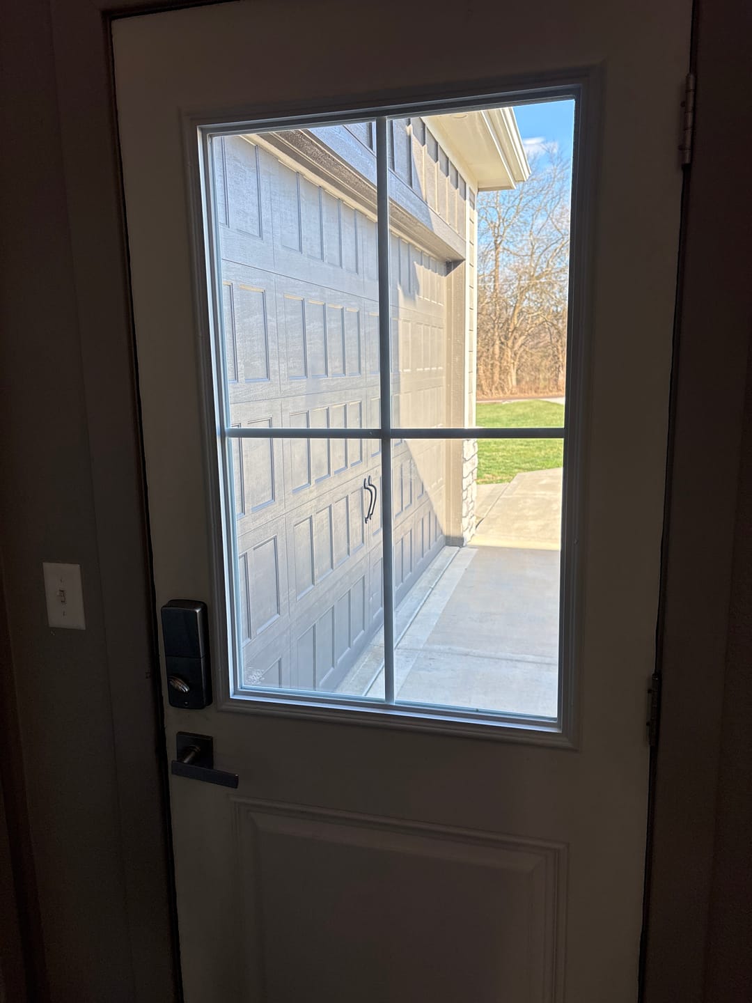 Customer photo review of Grills Between Glass 4 Lite Glass and Frame Kit (Half Lite)