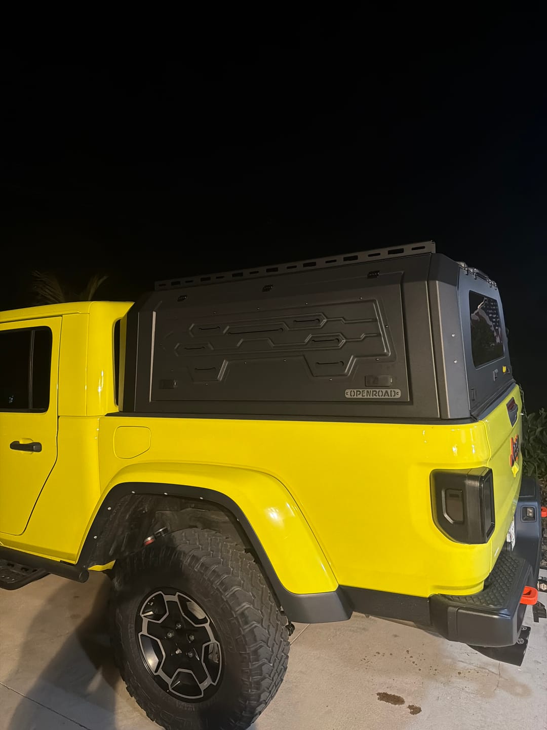 Customer photo review of OPENROAD Truck Cap Storage Box