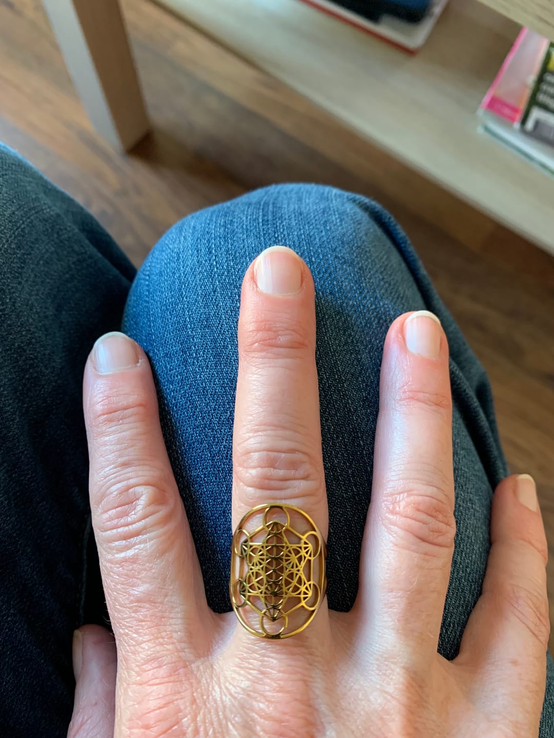Customer photo review of Bague Ajustable Métatron