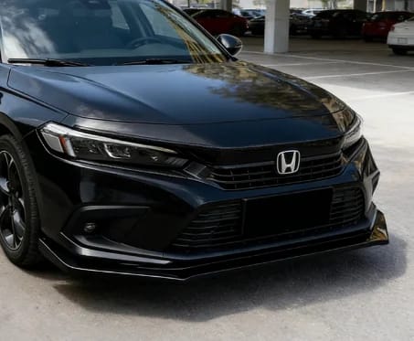 Customer photo review of Pro Front Splitter Lip for Honda Civic 11th Gen 2021-2024