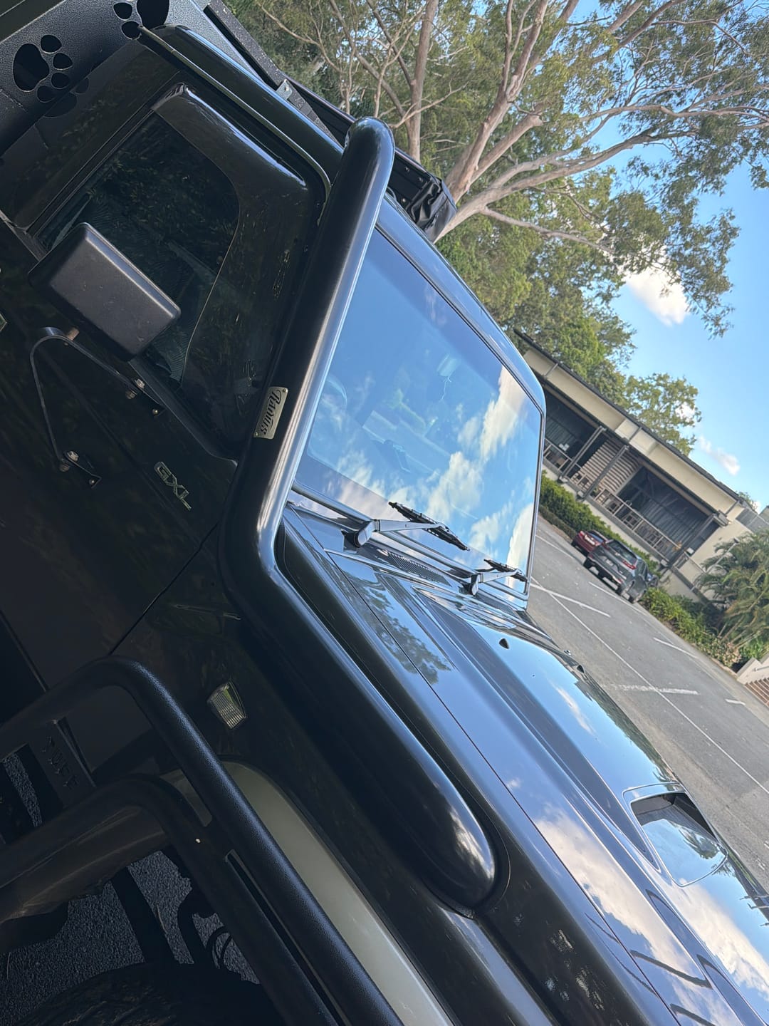 Customer photo review of Stainless Snorkel to Suit Toyota 79 Series Landcruiser VDJ