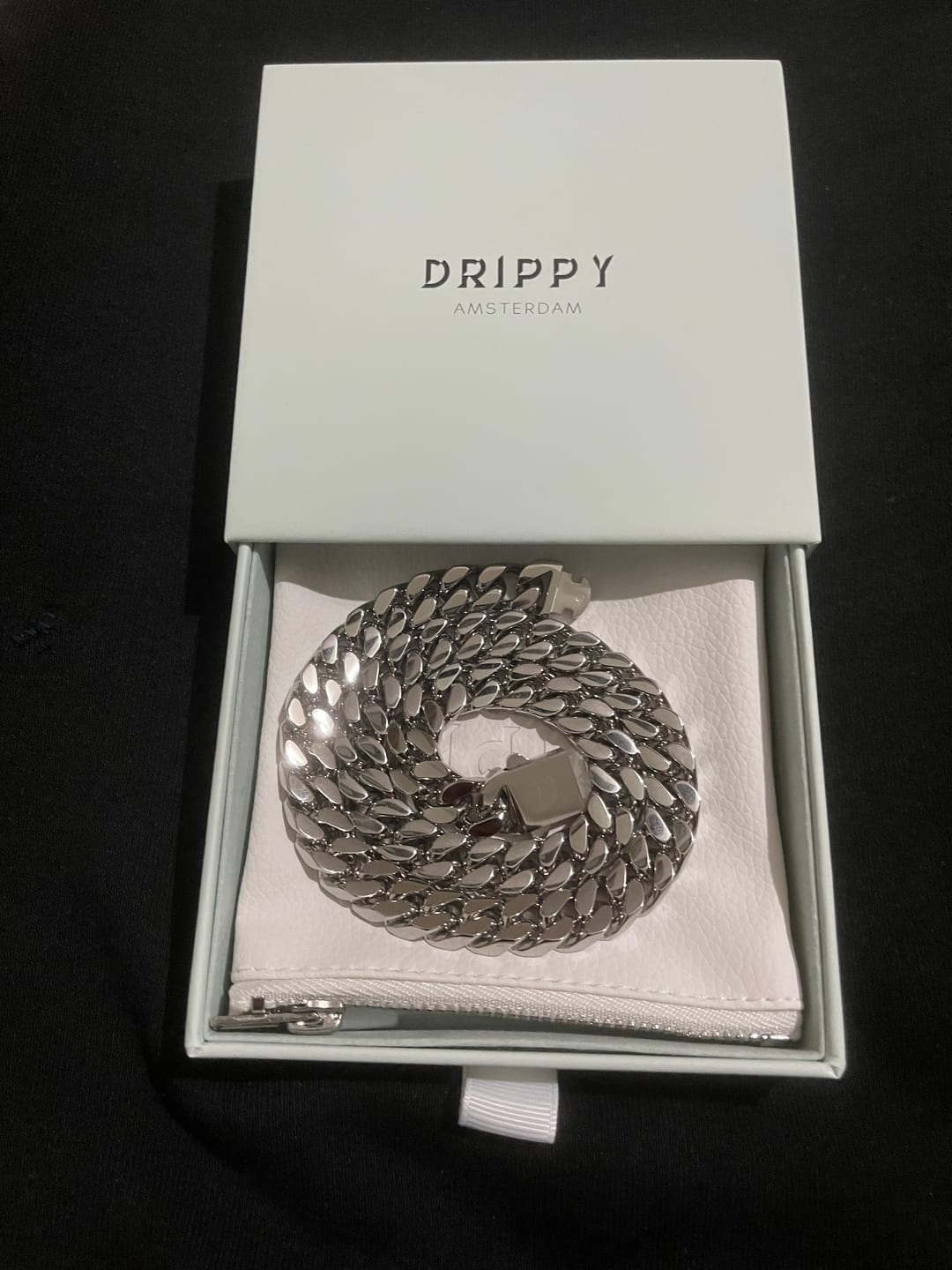Customer photo review of CLEAN BOXED CUBANA CHAIN. - 11MM