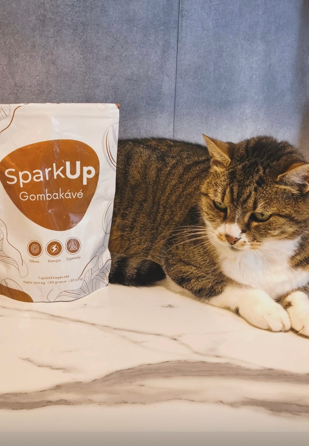 Customer photo review of SparkUp™ - Különleges gomba kávé /30 adag/