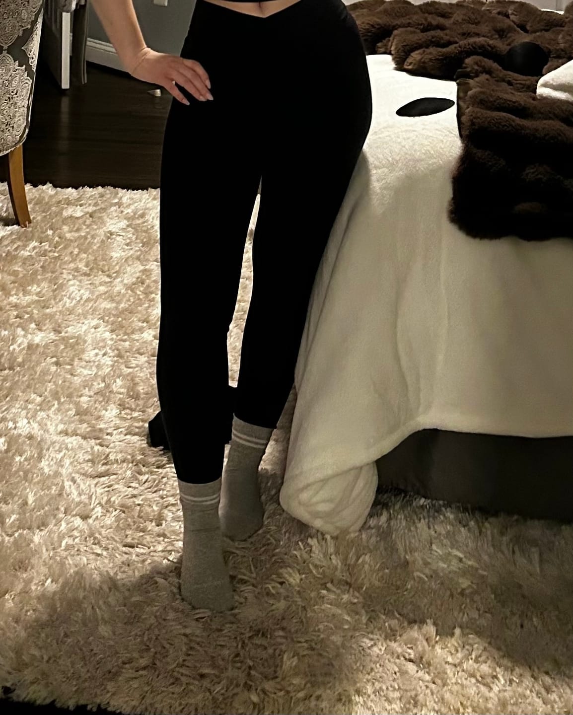 Customer photo review of The V Legging / Black