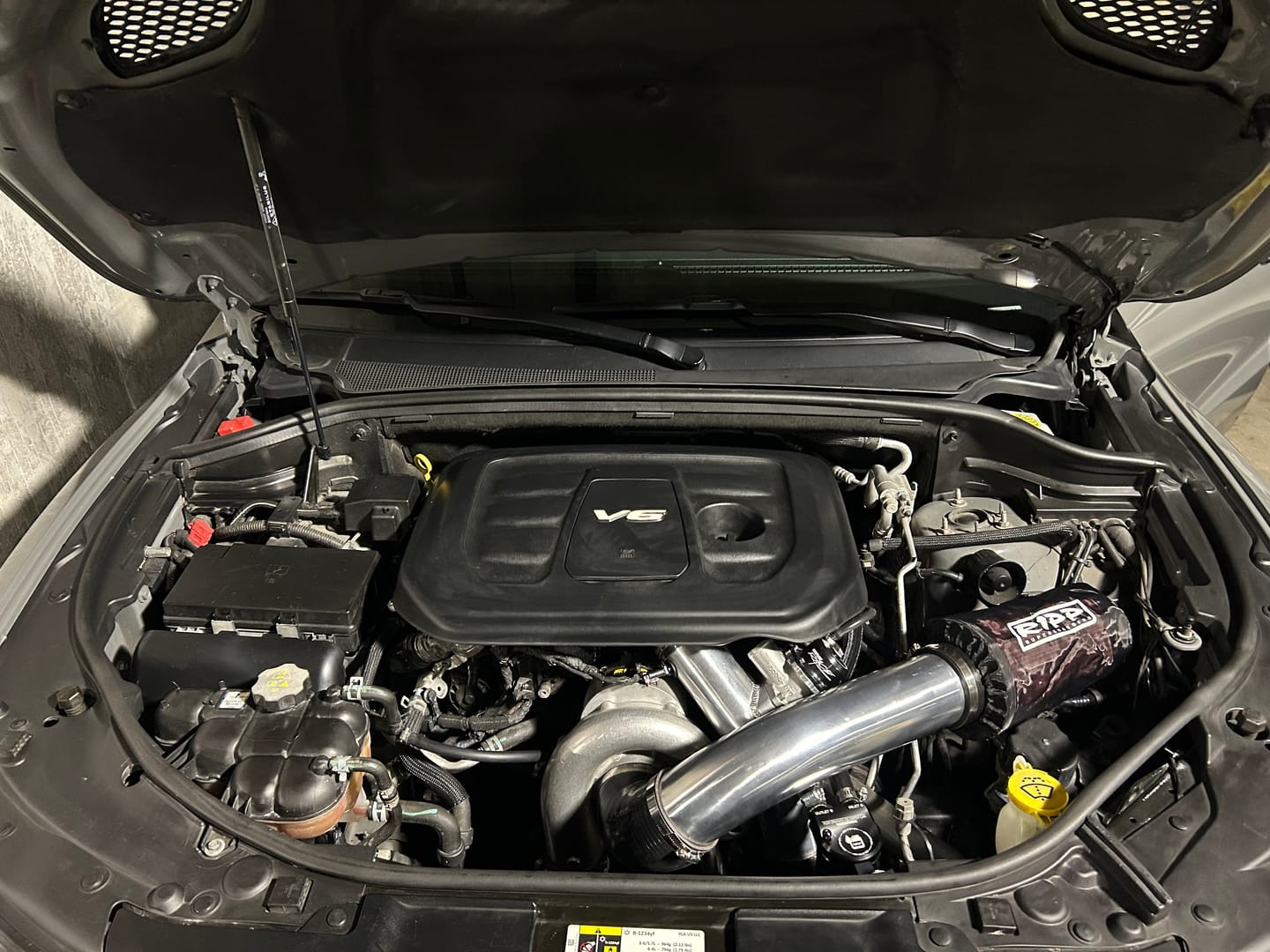 Customer photo review of Air Filter Sock for RIPP Supercharger Air Filters