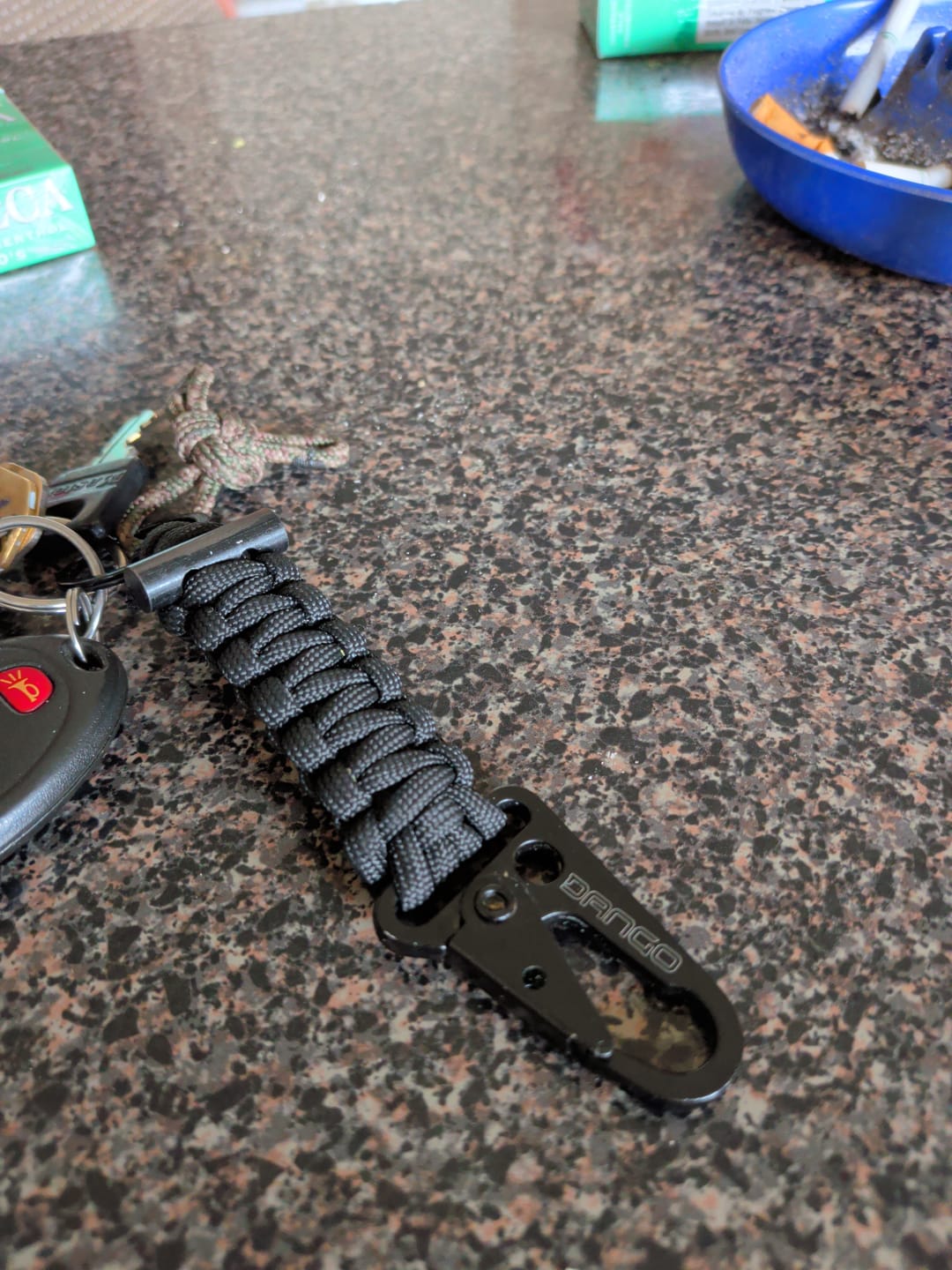Customer photo review of DANGO TETHER MINI WITH FIRE STARTER