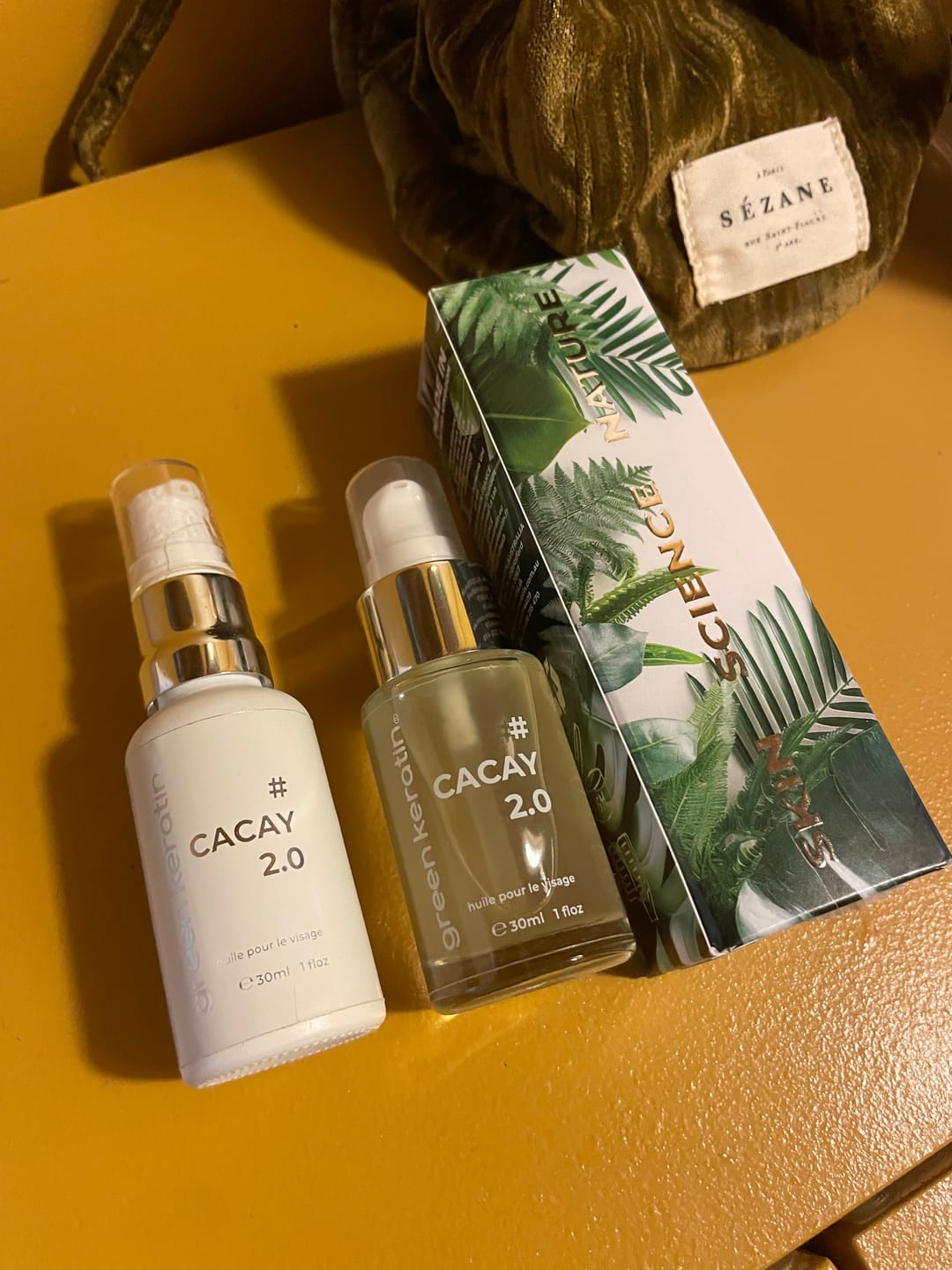 Customer photo review of Cacay 2.0 - Huile pour le Visage