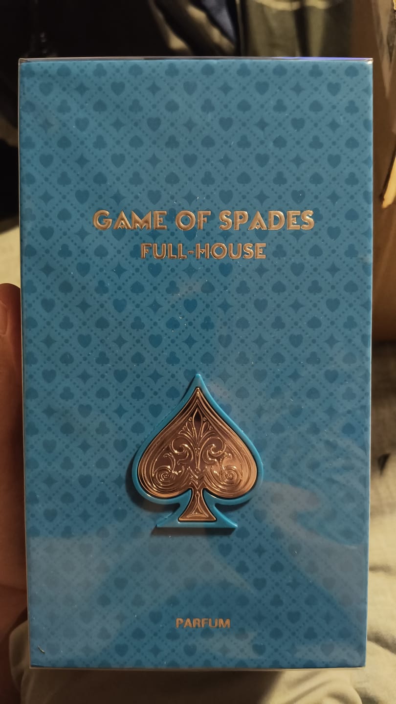 Customer photo review of Perfume Unisex GAME OF SPADES FULL HOUSE PARFUM