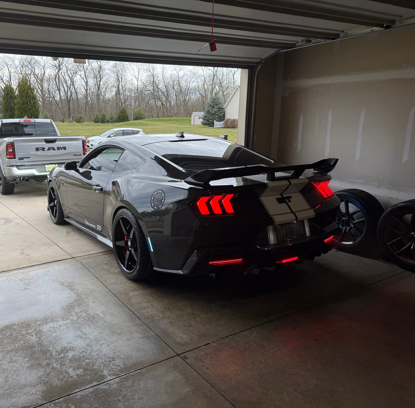Customer photo review of RV-DF14: CUSTOM FORGED 2-PIECE 5 SPOKE CHROME WHEELS