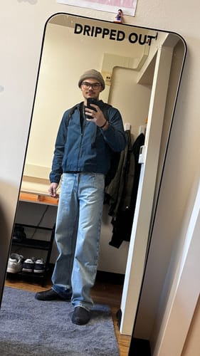 Customer photo review of Traveler Jeans - Light Indigo