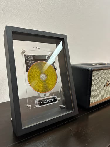 Customer photo review of M1 Music Frame CD Player