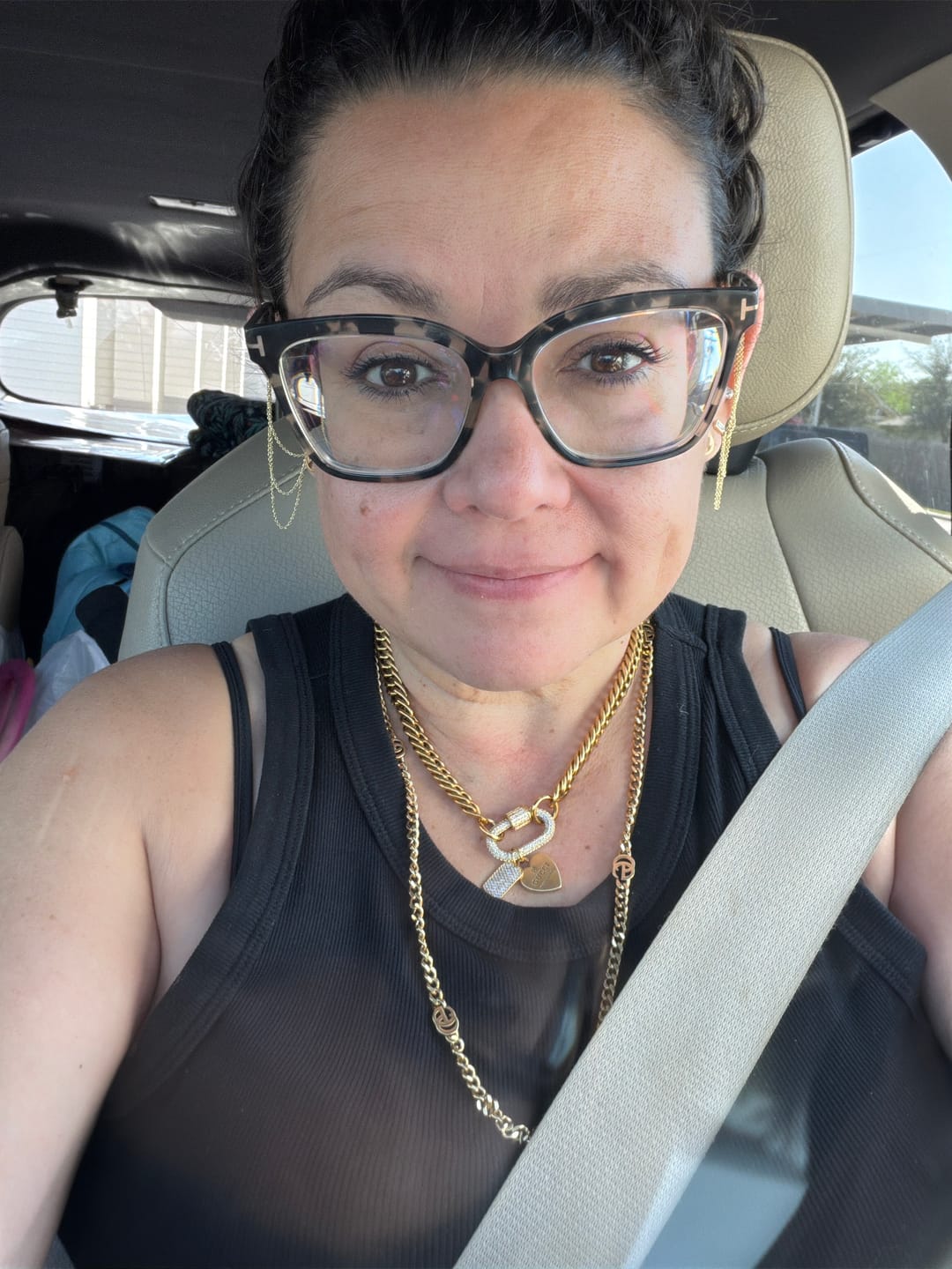 Customer photo review of Lover Charm Necklace