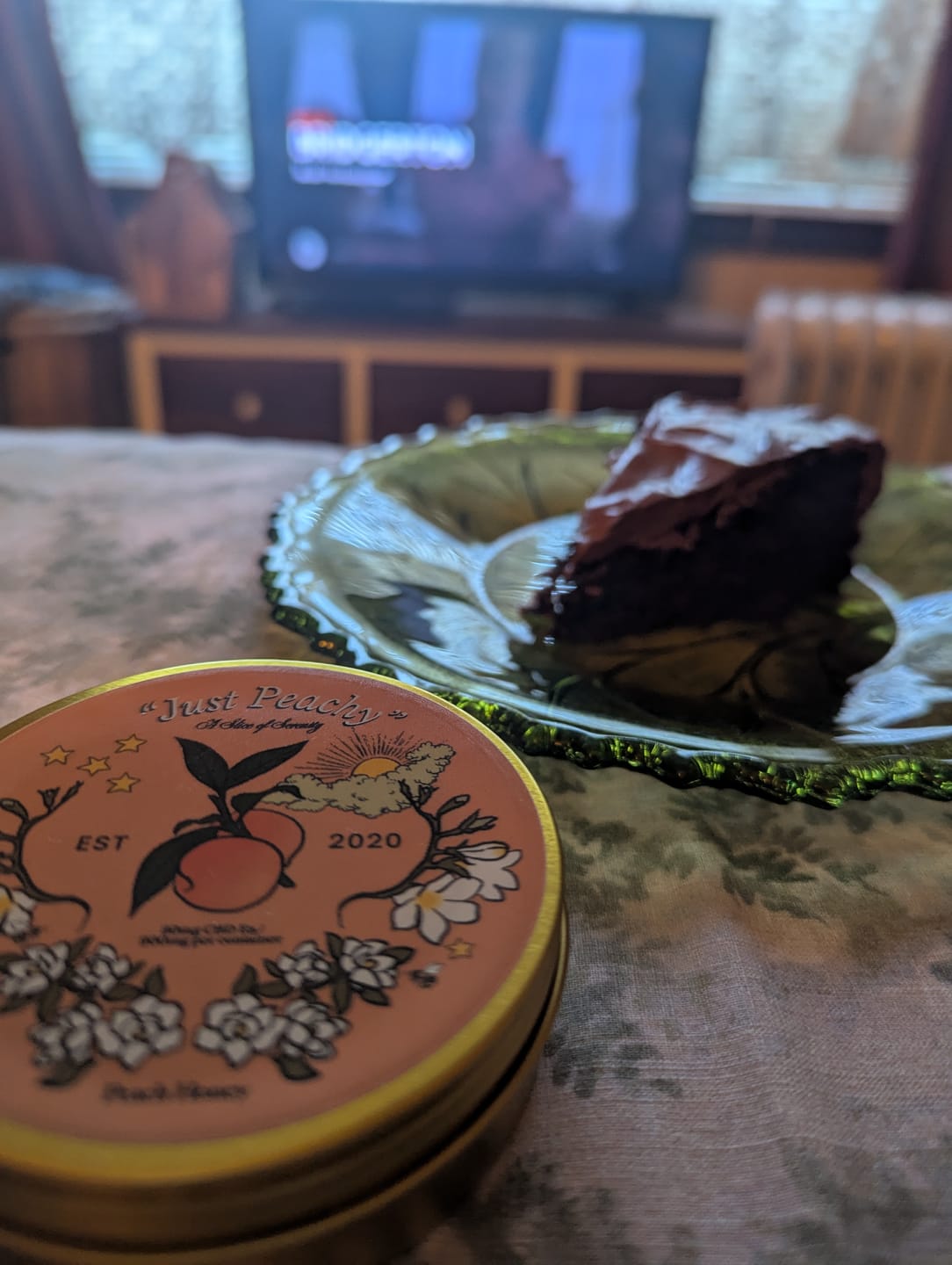 Customer photo review of "Just Peachy" CBD Gummies