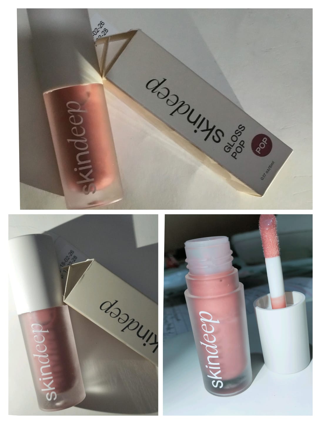 Customer photo review of Gloss POP™ - High-Shine Lip Gloss