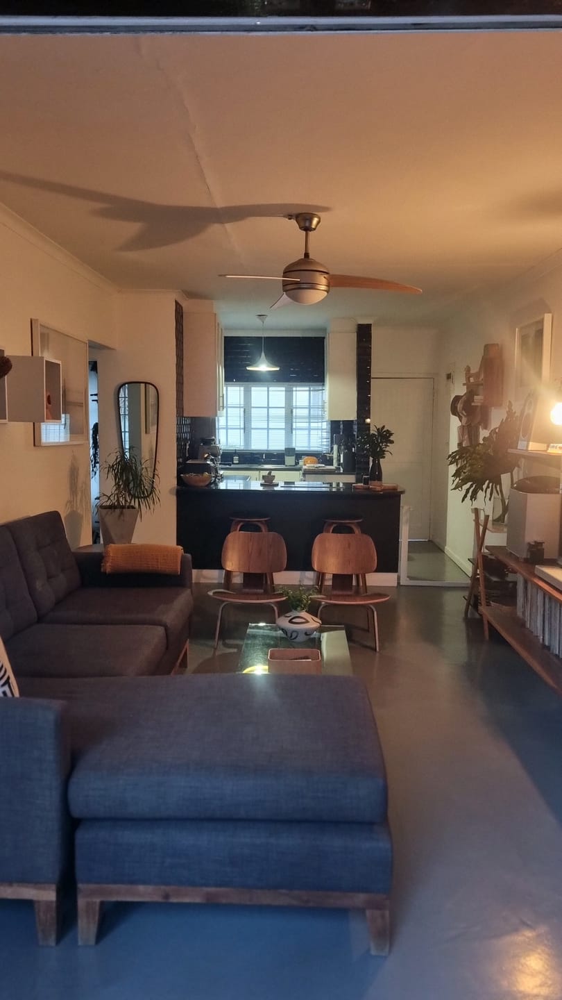 Customer photo review of Ellie Lounger Chair Wallnut