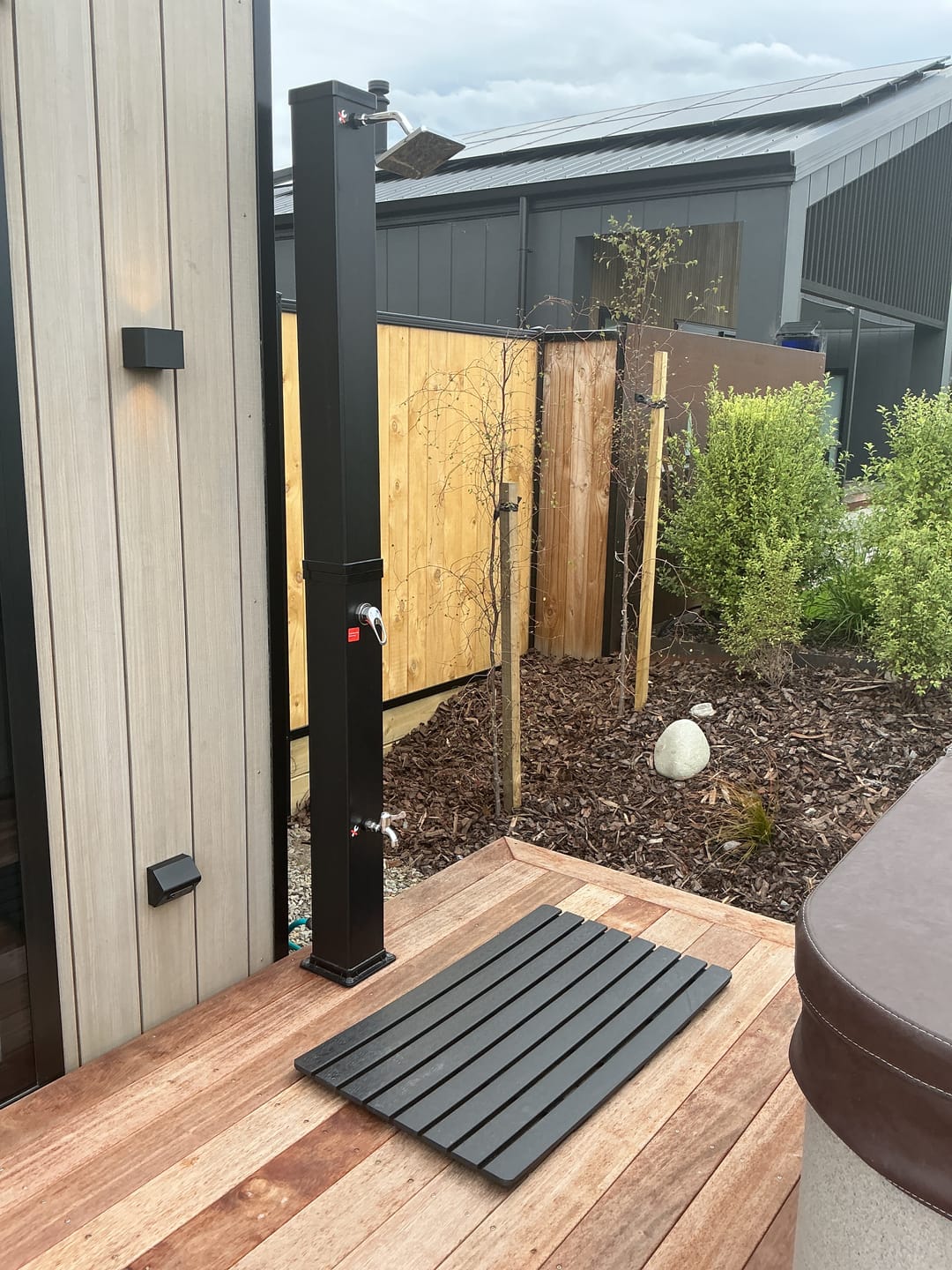 Customer photo review of Aurora Shower Mat, 100x60 cm