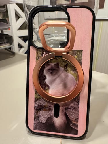 Customer photo review of ROSA – Puhelimen kuoret pinkistä koivusta  🇫🇮