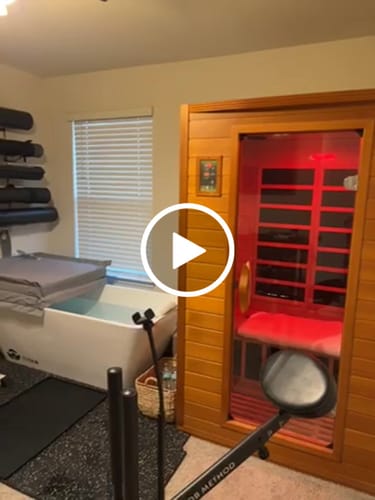 Customer video review of Apex Acrylic Cold Plunge Tub + Chiller Bundle