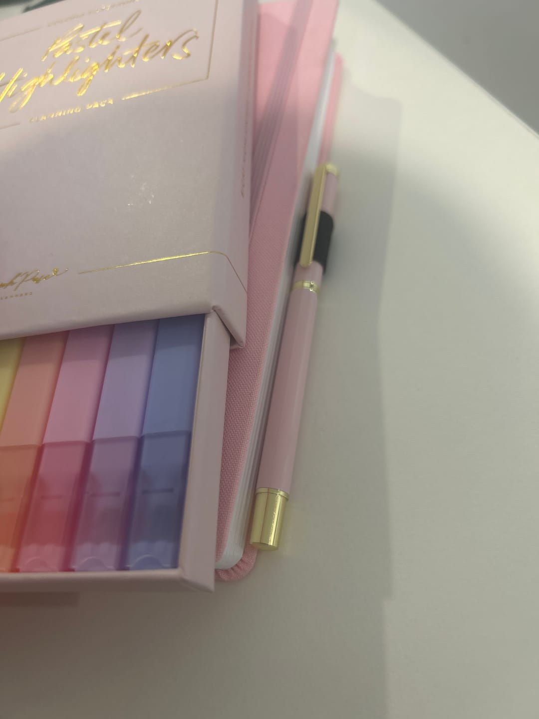 Customer photo review of The Essential Pen - Blush + Yellow Gold