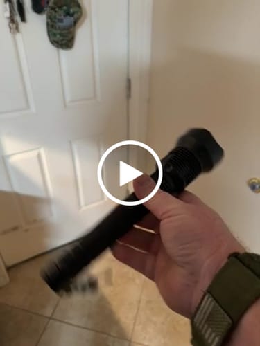 Customer video review of BADA** FLASHLIGHT