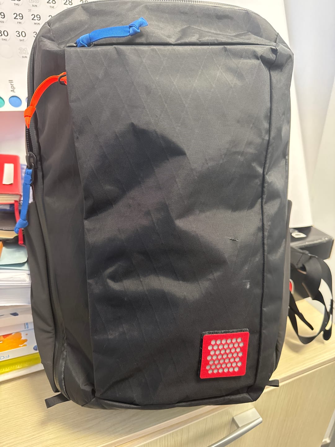 Customer photo review of CIVIC Travel Bag - X-Pac