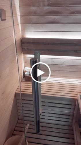 Customer video review of 2 Person Traditional Sauna - 4.5kw Harvia Heater