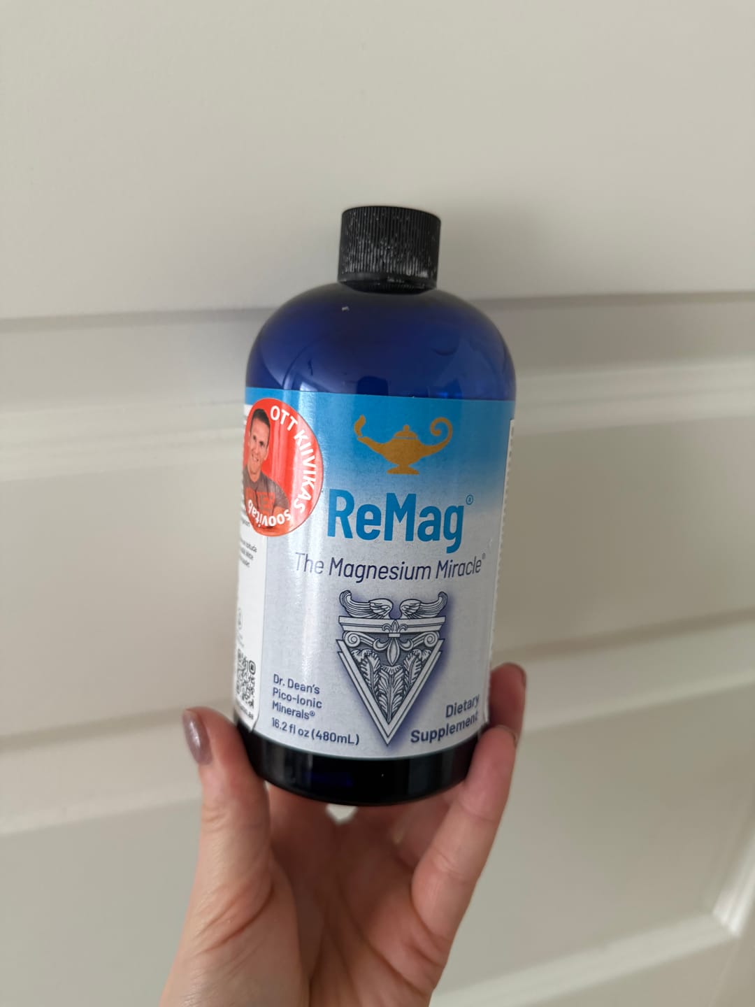 Customer photo review of ReMag® Liquid Magnesium, 480ml (toidulisand magneesiumiga)