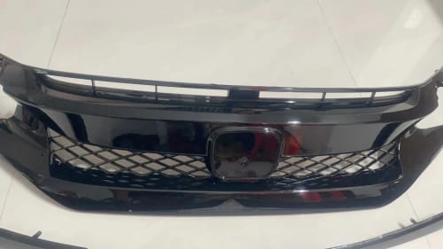Customer photo review of Front Honery Grill Mesh For 10th Gen Civic
