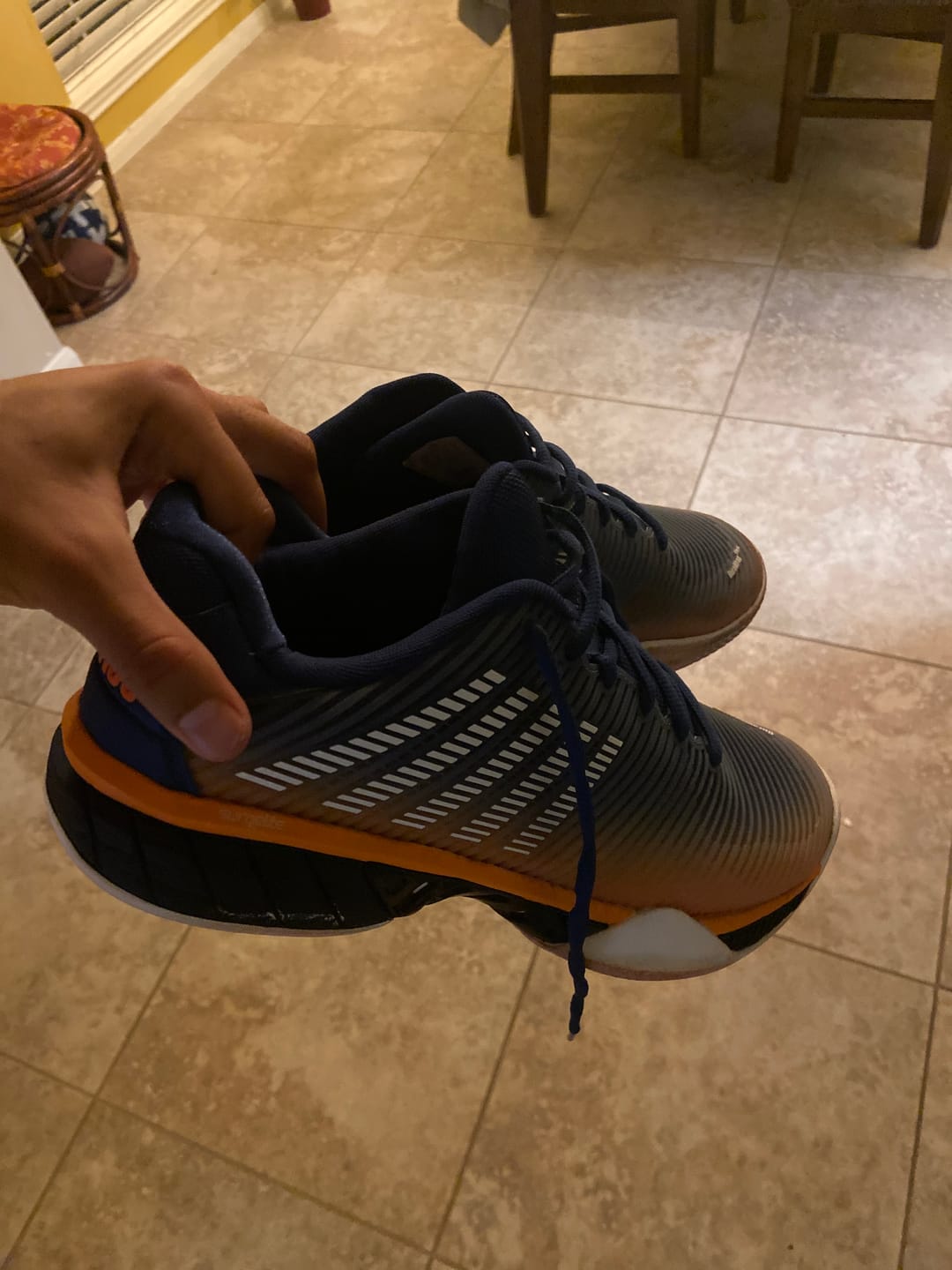 Customer photo review of 06613-407-M | HYPERCOURT EXPRESS 2 | BLUE OPAL/BLACK/WHITE