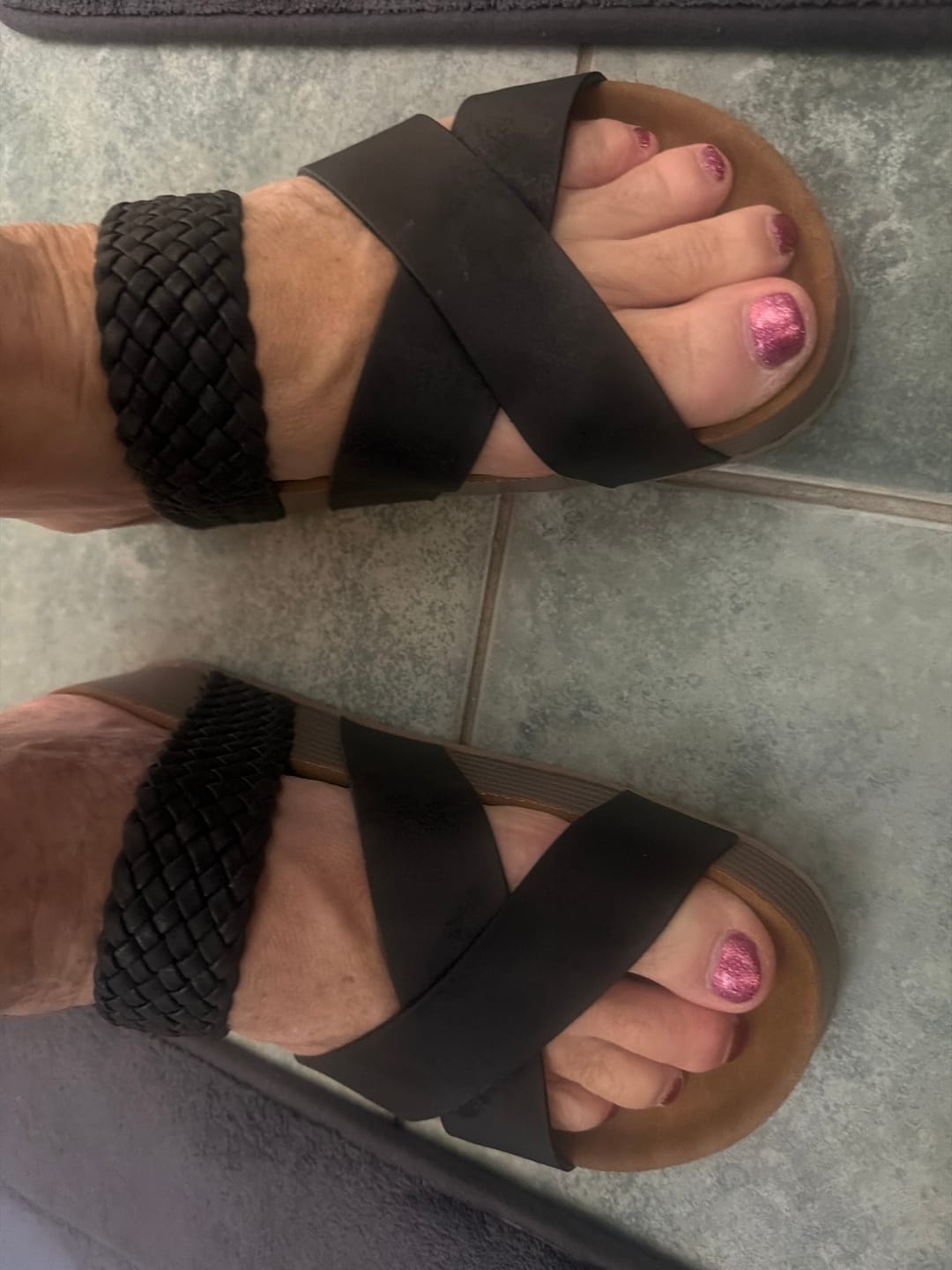 Customer photo review of Sienne Sandal | Black