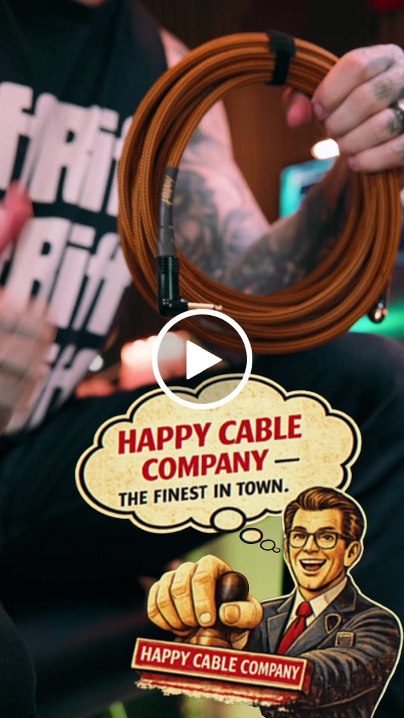 Customer video review of The Elite Instrument Cable - Black Pumpkin Brutal Edition