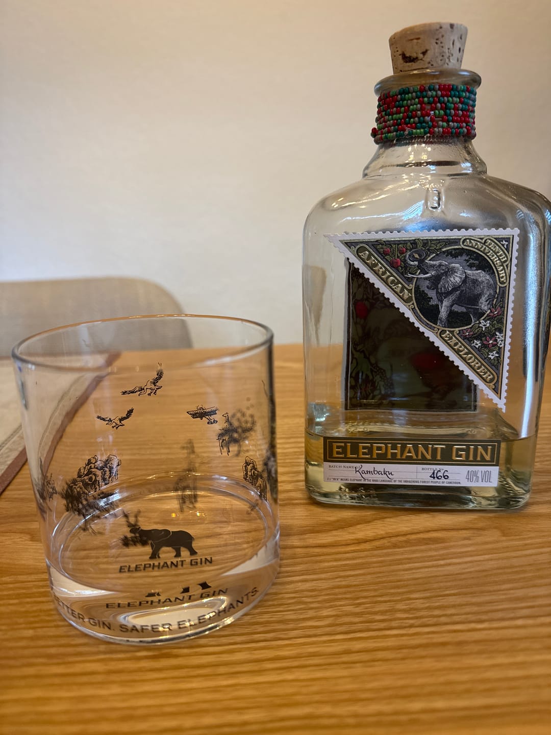 Customer photo review of Elephant African Explorer Gin 500 ml