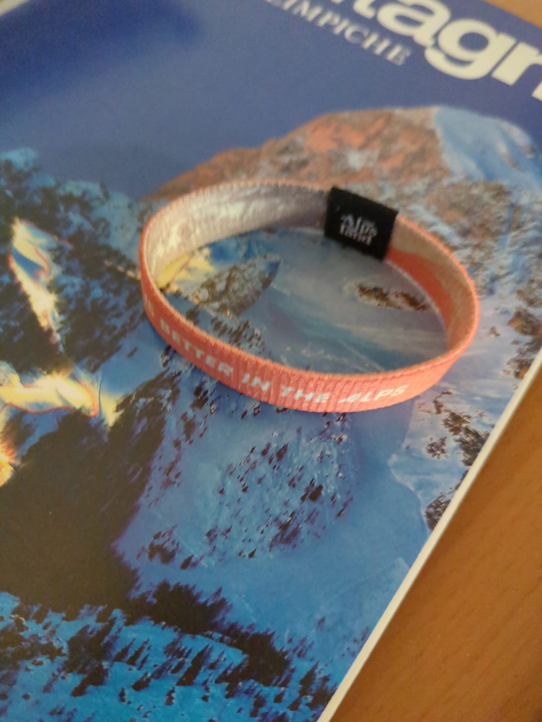 Customer photo review of Life is better in the Alps - Elastisches Armband