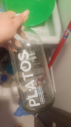 Customer photo review of Jabón para lavar PLATOS con olor