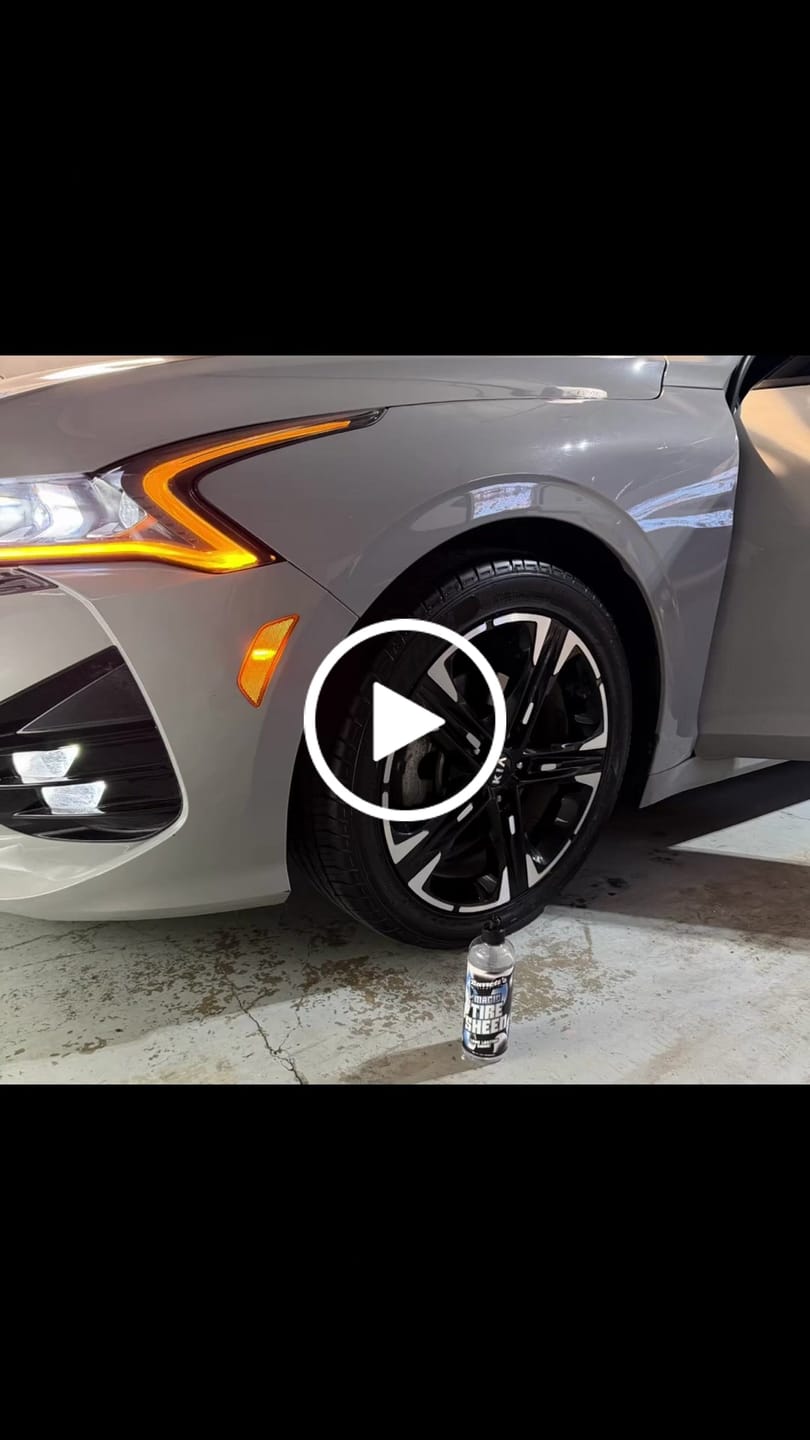 Customer video review of Barrett's Automotive Magic Tire Sheen