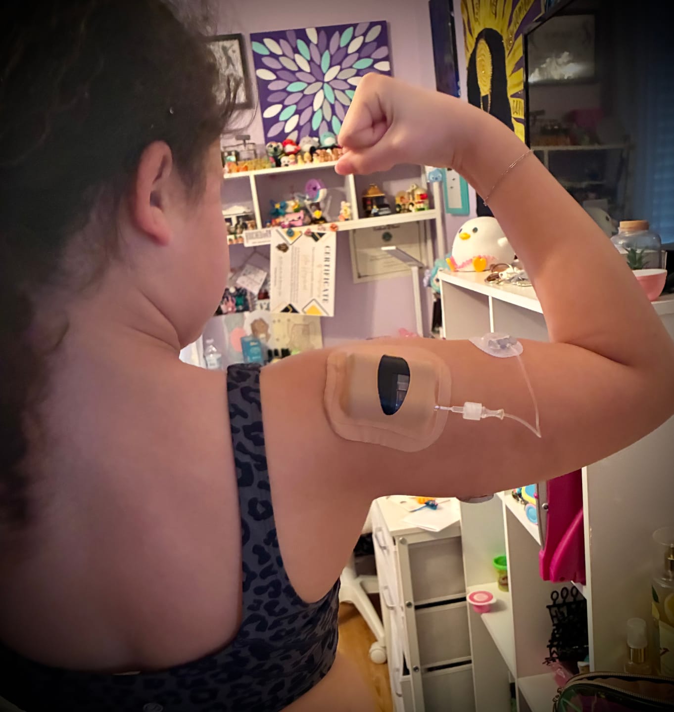Customer photo review of Skin Grip - Tandem Mobi Pocket Patch