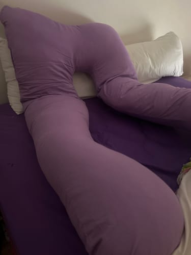 Customer photo review of Australian Made Full Body Pillow