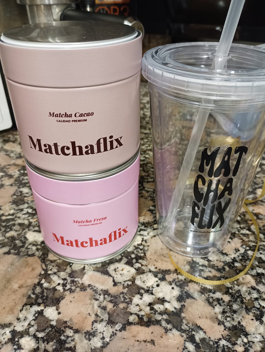 Customer photo review of Té Matcha Premium Cacao