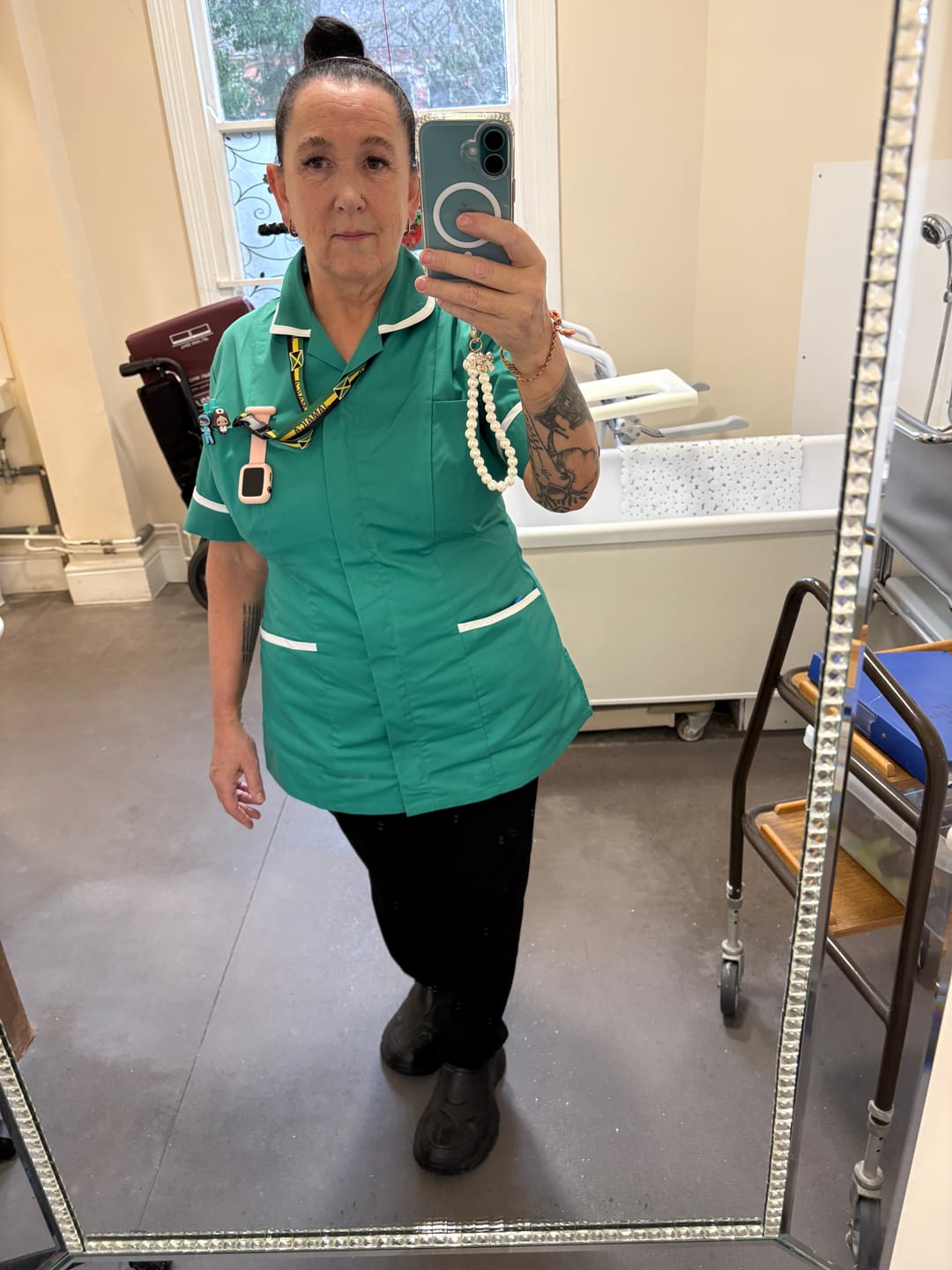 Customer photo review of Ladies Premium Tunic UC923