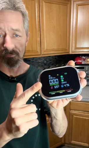 Customer photo review of 6 in 1 Carbon Monoxide & Gas Detectors